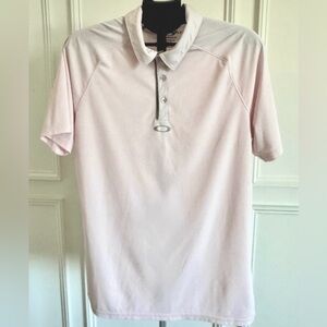 Oakley Pink Polo Golf Shirt